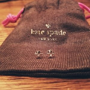 Kate Spade Silver Star Earrings
